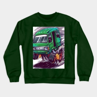 Legendary Carry Car Bandung City Transport Crewneck Sweatshirt